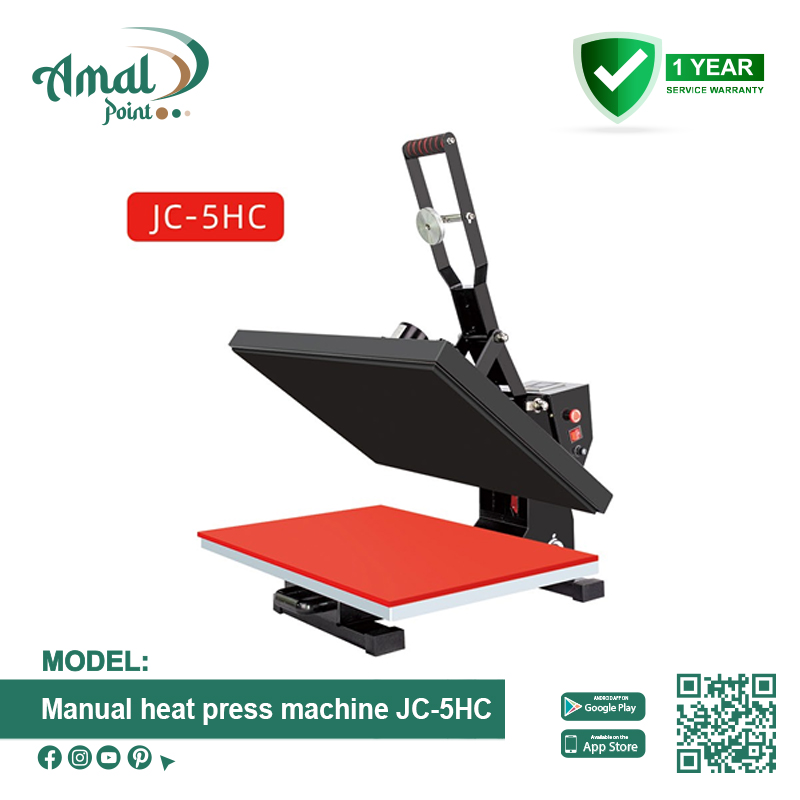 Manual heat press machine JC-5HC